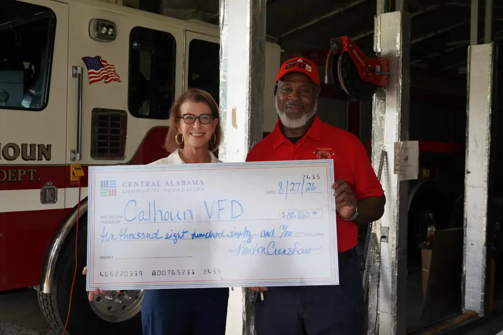 Central Alabama Community Foundation Surprises Two Lowndes County Volunteer Fire Departments with Over $16,000 in Grants 1
